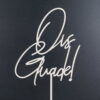 Caketopper "Ois Guade" ohne Deko