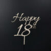 Happy xth Birthday Topper