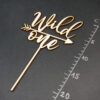Wild one mit Pfeil Topper mit Maße 2