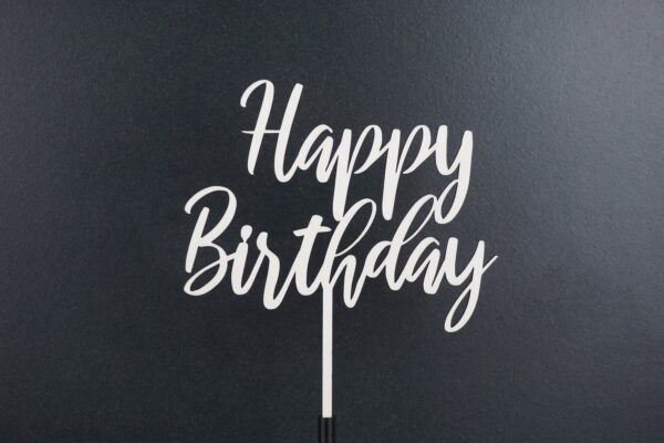 Happy Birthday Topper