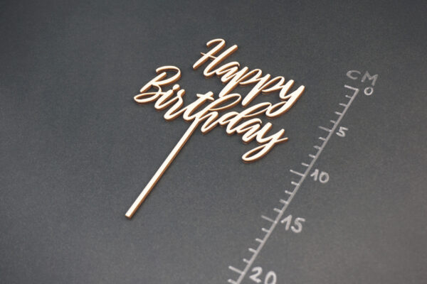 Happy Birthday Topper Maße 2
