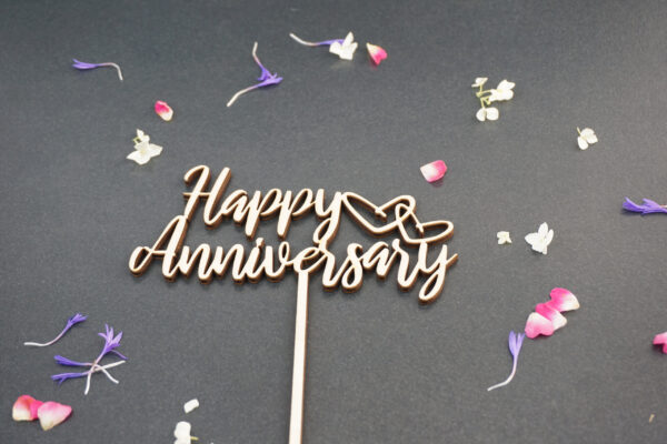Happy Anniversary Topper