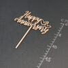 Happy Anniversary Topper Maße 2