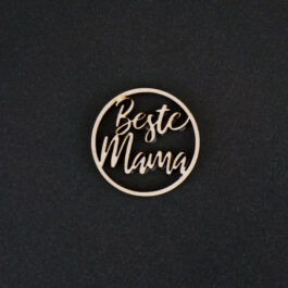Ring "Beste Mama" Nahaufnahme